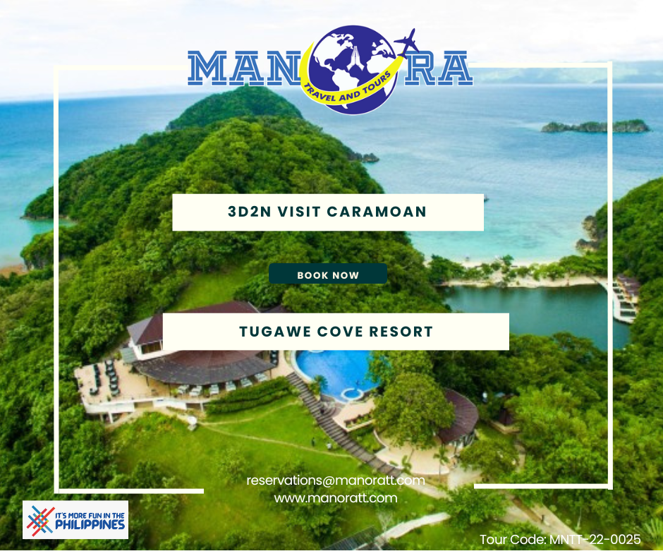 3D2N TUGAWE COVE RESORT CARAMOAN