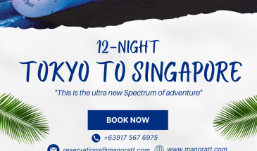 12-NIGHT TOKYO TO SINGAPORE