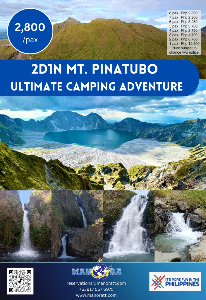 2D1N MT. PINATUBO ULTIMATE CAMPING ADVENTURE