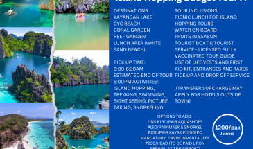 CORON ISLAND HOPPING BUDGET TOUR A