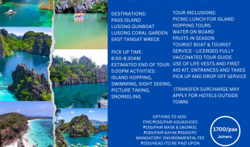 CORON REEF AND WRECKS TOUR D