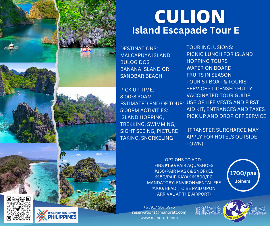 CULION ISLAND ESCAPADE TOUR E