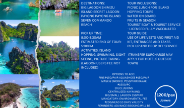 EL NIDO ISLAND HOPPING TOUR A