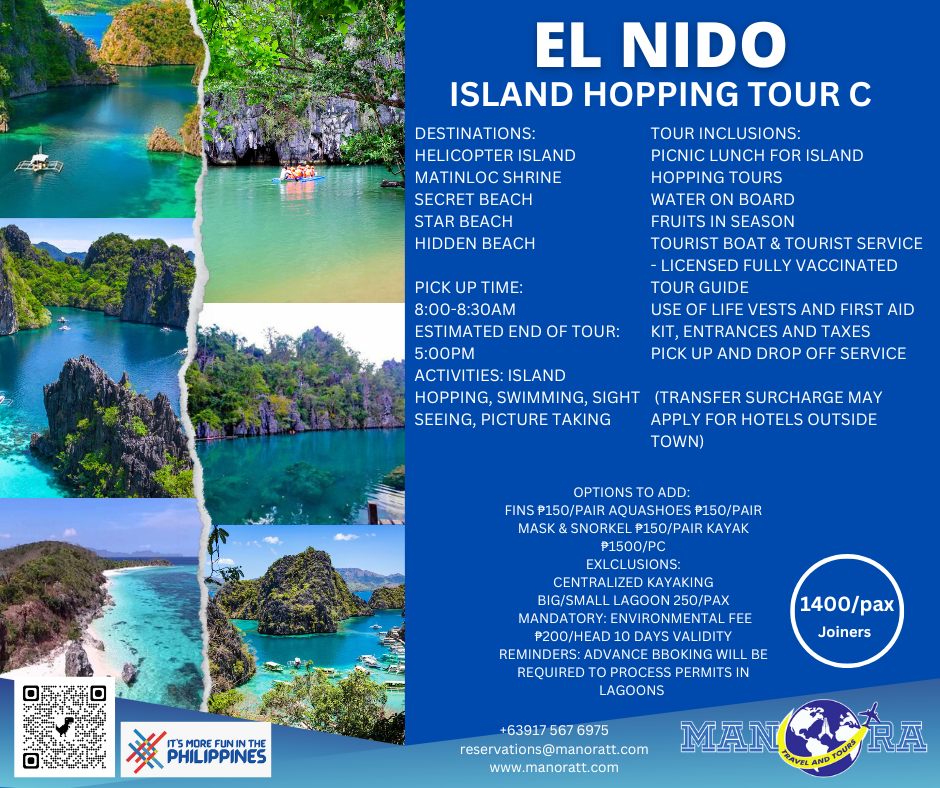 EL NIDO ISLAND HOPPING TOUR C