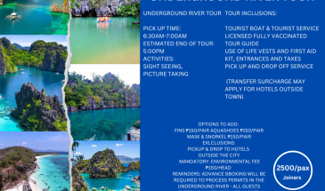 PUERTO PRINCESA UNDERGROUND RIVER TOUR